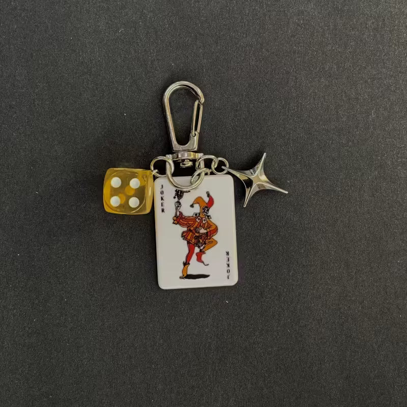 Poker Crad Charm