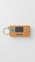 Rubber Duck Disco Keychain