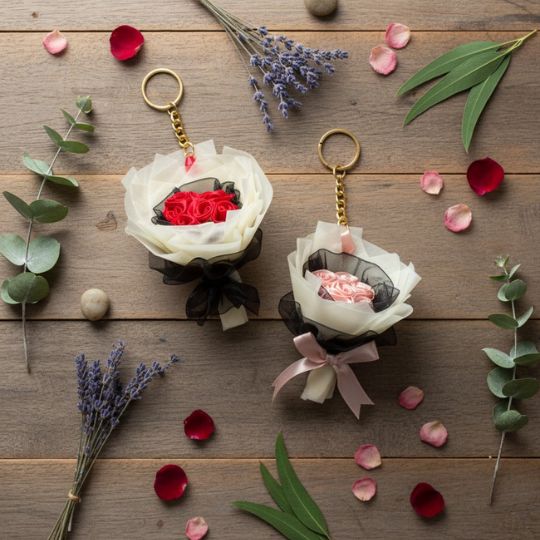Eternal Rose Charm